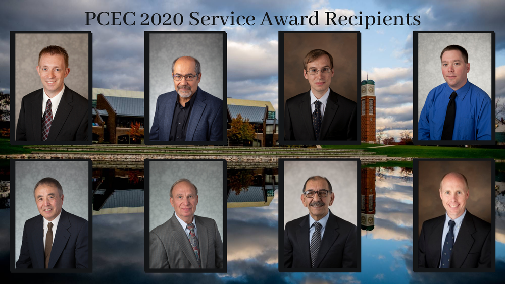 PCEC Faculty Honored with Service Awards